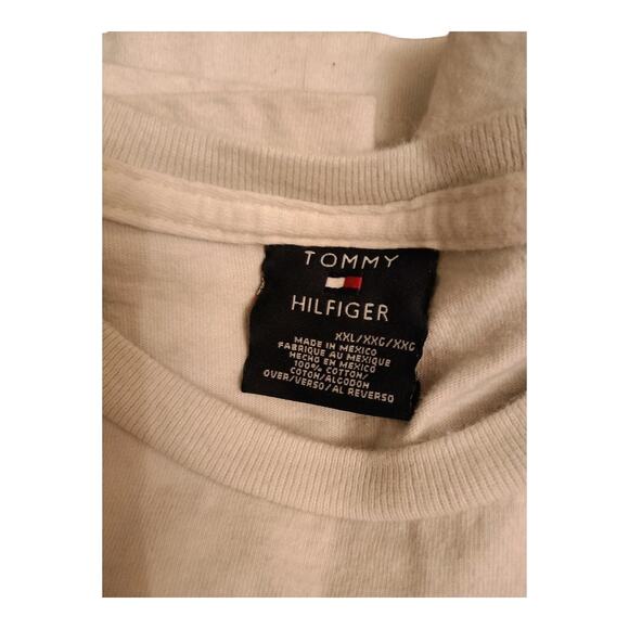 Tommy Hilfiger Alpine Vintage 90s Gear T Shirt Adult XXL White Long Sleeve Mens - Picture 8 of 11